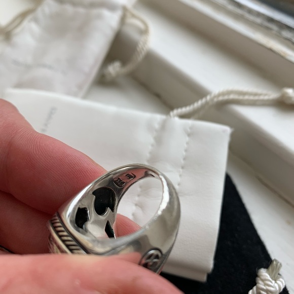 David Yurman diamond ring and earrings - Picture 4 of 7